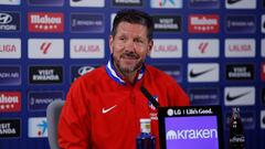 Simeone: “Tengo un plan y no me voy a mover de eso”