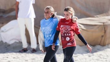 Plomeur ,Finistere, Bretagne, France - Septembre 16 th: in the Day 4 at the E.Leclerc Plont L'Abbé Junior Pro La Torche .September 16 th , 2023 .(Photo by Laurent Masurel/World Surf League) th , 2023 .(Photo by Laurent Masurel/World Surf League)