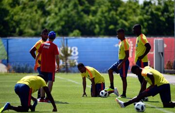 Tras la victoria ante Senegal y la clasificación a octavos de final del Mundial, Colombia vuelve a su campamento y prepara el próximo partido, contra Inglaterra el martes en Moscú.