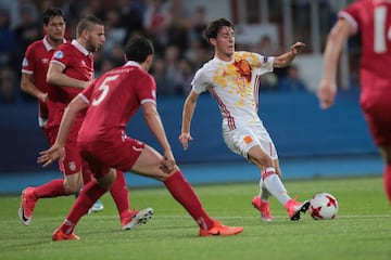 Nemanja Antonov y Álvaro Odriozola.