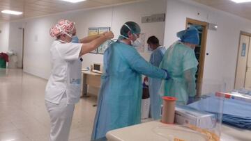 Profesionales del Virgen de las Nieves, con equipos de protección
HOSPITAL VIRGEN DE LAS NIEVES
22/09/2020