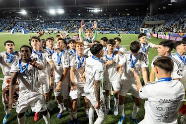 El Real Madrid ha conquistado la segunda UEFA Youth League de su historia al vencer al Brujas en los penaltis.