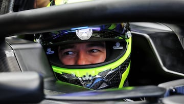 'Checo' Pérez en los test con Cadillac.