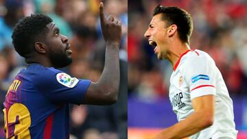 La final examina a los centrales: Umtiti baja, Lenglet sube