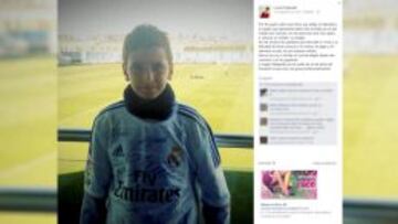 Lucas Patanelli fue invitado por el Real Madrid en 2015.