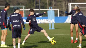 Diego Gómez ya está de regreso en el Deportivo.