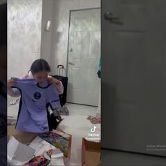 Niña recibe jersey del América de navidad y su reacción es viral