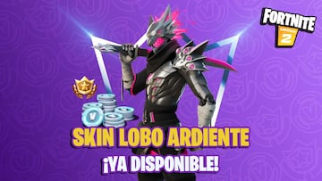 Club de Fortnite septiembre 2021: skin Lobo Ardiente y sus objetos ya disponibles
