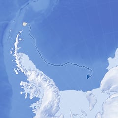 Encalla el iceberg A23a, el más grande del mundo