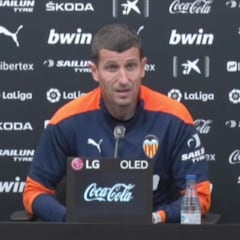 Javi Gracia: "No he hablado nunca con Lim; me sienta mal que desconfiéis de lo que digo"