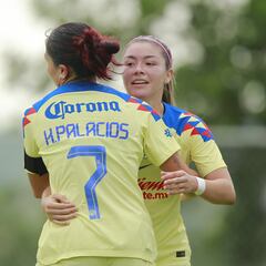 América femenil no tiene piedad del Atlas y golea 5-1