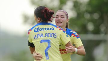 América femenil no tiene piedad del Atlas y golea 5-1