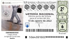 Lotería Nacional: comprobar los resultados del sorteo de hoy, sábado 13 de agosto