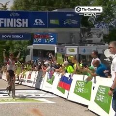 Doblete del UAE en Eslovenia: Ulissi gana y Pogacar domina