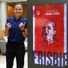 Amanda Frisbie refuerza la defensa del Atlético