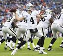 Raiders vence a Titans en un partido pasado por agua