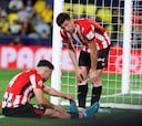 Defensa del Athletic en cuadro para el Rangers