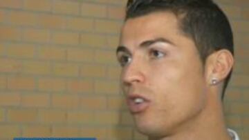 Cristiano Ronaldo concedi&oacute; una entrevista a la televisi&oacute;n portuguesa SIC.