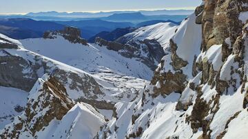 El Pico Aspe en el Pirineo oscense.