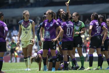 Jugadoras que sobreviven del último juego en Liguilla entre América y Pachuca