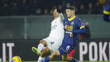 Verona-Milan, en directo