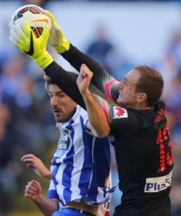 Toché ante Jan Oblak.