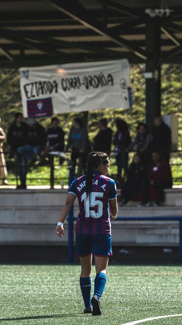 Andrea Álvarez, delantera de la SD Eibar Femenino.