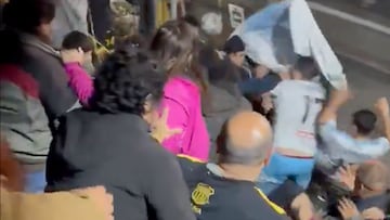 Una final de fútbol amateur terminó a los golpes en Valdivia: la escena es impactante