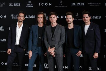 El grupo musical Dvicio.