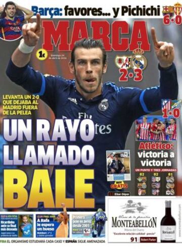 Portadas de la prensa mundial