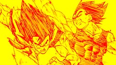 Toyotaro de ‘Dragon Ball Super’ ilustra el combate más brutal entre Goku y Vegeta