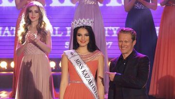Alexandre Vinokourov coron¨® a Miss Kazajist¨¢n 2015 en Astana
