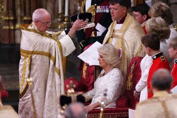 Ceremonia de corronación de Carlos III y Camila