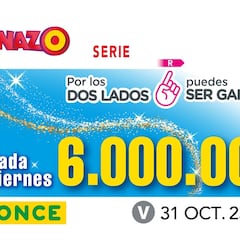 Cuponazo de la ONCE: comprobar los resultados del sorteo hoy, viernes 31 de octubre