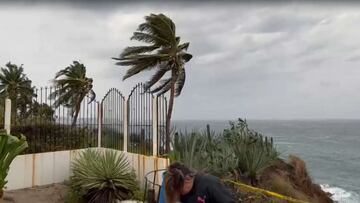 Huracán Blas México: Fuertes lluvias con granizo en Guerrero y Michoacán