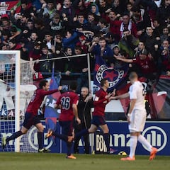 Pamplona se le atraganta al Real Madrid desde el 2009