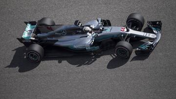 Oct 21, 2017; Austin, TX, USA; Mercedes driver Lewis Hamilton (44) of Great Britain during practice for the United States Grand Prix at Circuit of the Americas. Mandatory Credit: Jerome Miron-USA TODAY Sports