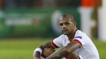 Felipe Melo, centrocampista del Galatasaray.