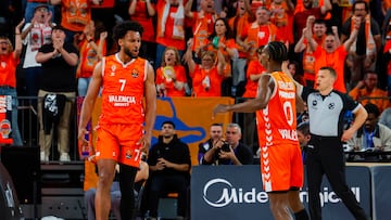 24/03/26 PARTIDO BALONCESTO
EUROLIGA EUROLEAGUE REGULAR SEASON ROUND 33
VALENCIA BASKET - OLIMPIACOS PIRAEUS PIREO
BRAXTON KEY BRANCOU BADIO