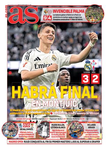 Las portadas de AS de mayo