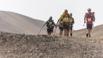Los deportistas que lideran el Marathon des Sables de Perú
