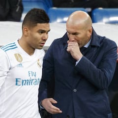 Casemiro: "Zidane es pesado, siempre me habla y quiere más"