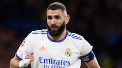 Karim Benzema, delantero del Real Madrid.