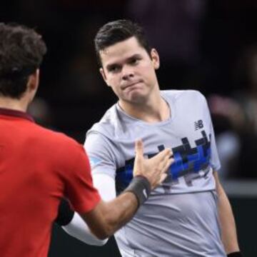 Milos Raonic, tenista profesional canadiense de origen montenegrino.