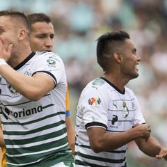 Santos - Tigres (2-0): Resumen del partido y goles