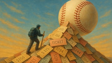 Baseball tickets - abstract