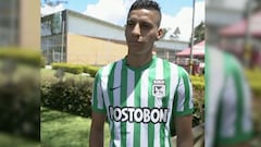 Ruyeri llega a Nacional: &quot;Vengo a dar alegr&iacute;as y goles&quot;