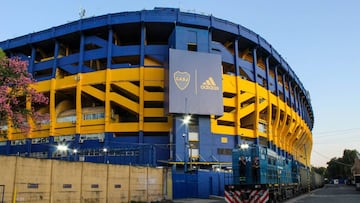 18/05/20 BOCA JUNIORS ESTADIO DE LA BOMBONERA HISTORIA ACTUAL VIA DEL TREN 