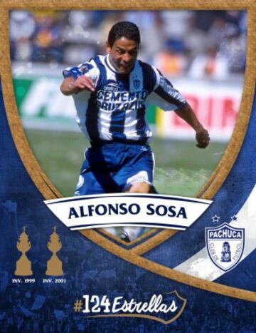 Las 124 estrellas en la historia del Pachuca (Del 1 al 124)