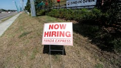 How have the unemployment benefits ending in several states affected their employment rates?